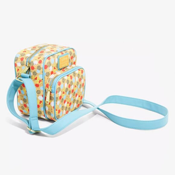 Loungefly Disney Winnie the Pooh Balloons Allover Print Crossbody Bag